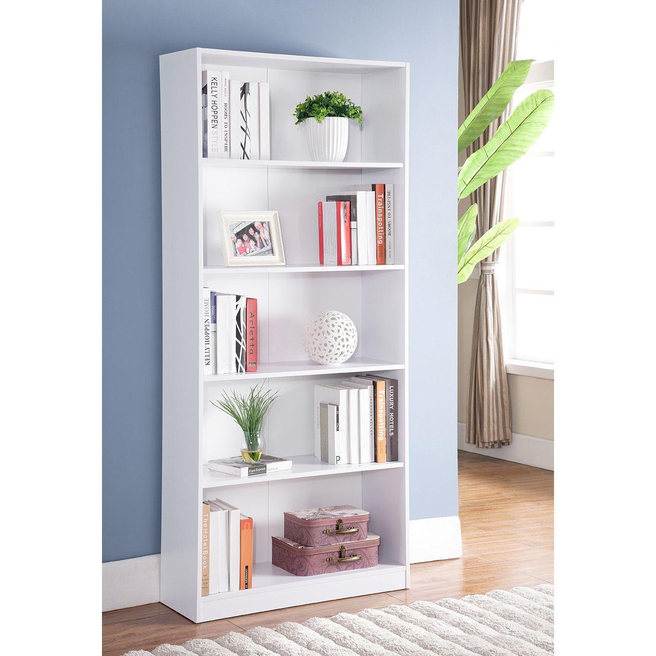 BOOKCASE WHITE