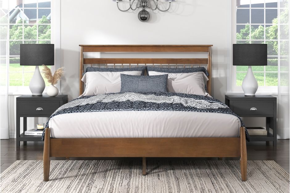 WOODEN BEDFRAME