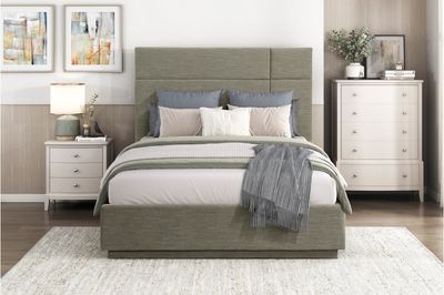 FOREST GREEN BEDFRAME