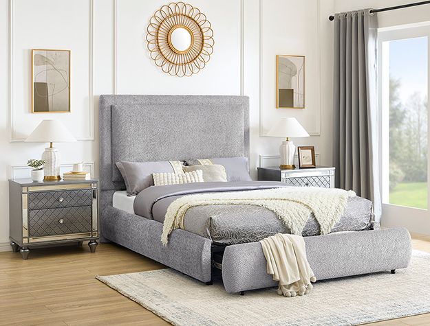 BEDFRAME GRAY