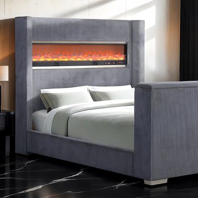 FALSE FIREPLACE BEDFRAME