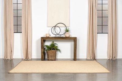 WOODEN CONSOLE TABLE