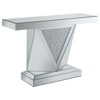 MIRRORED SILVER CONSOLE