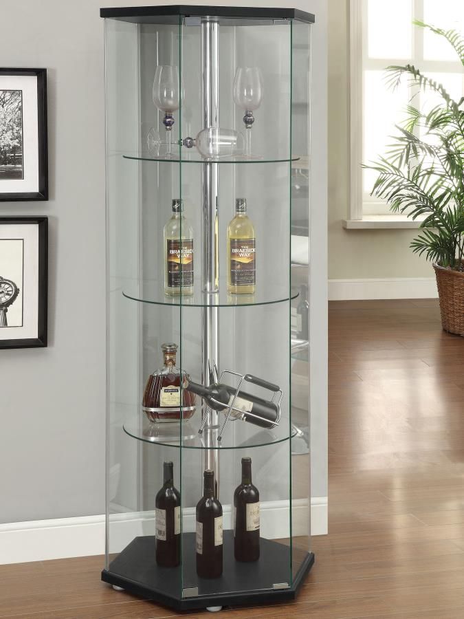 HEXAGONAL CLER CABINET