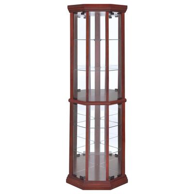 CORNER CURIO CABINET