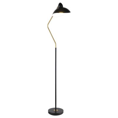 METAL FLOOR LAMP BLACK