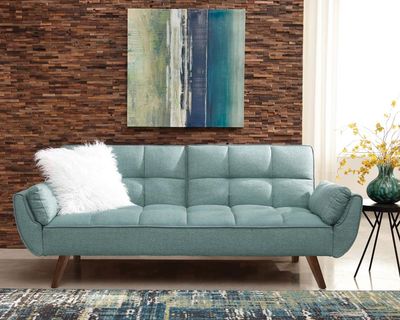 TUFTED CONVERTIBLE SOFA BED