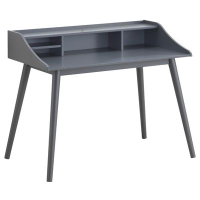 45INCH 4COMPARTMENT DESK GRAY