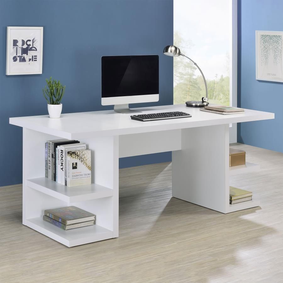 WHITE DESK