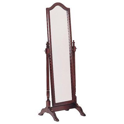 WOODEN FLOOR MIRROR