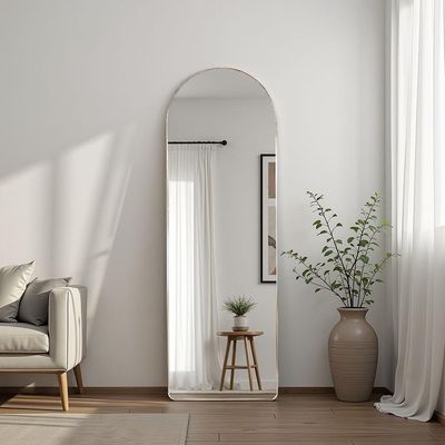 METAL FRAME MIRROR FLOOR