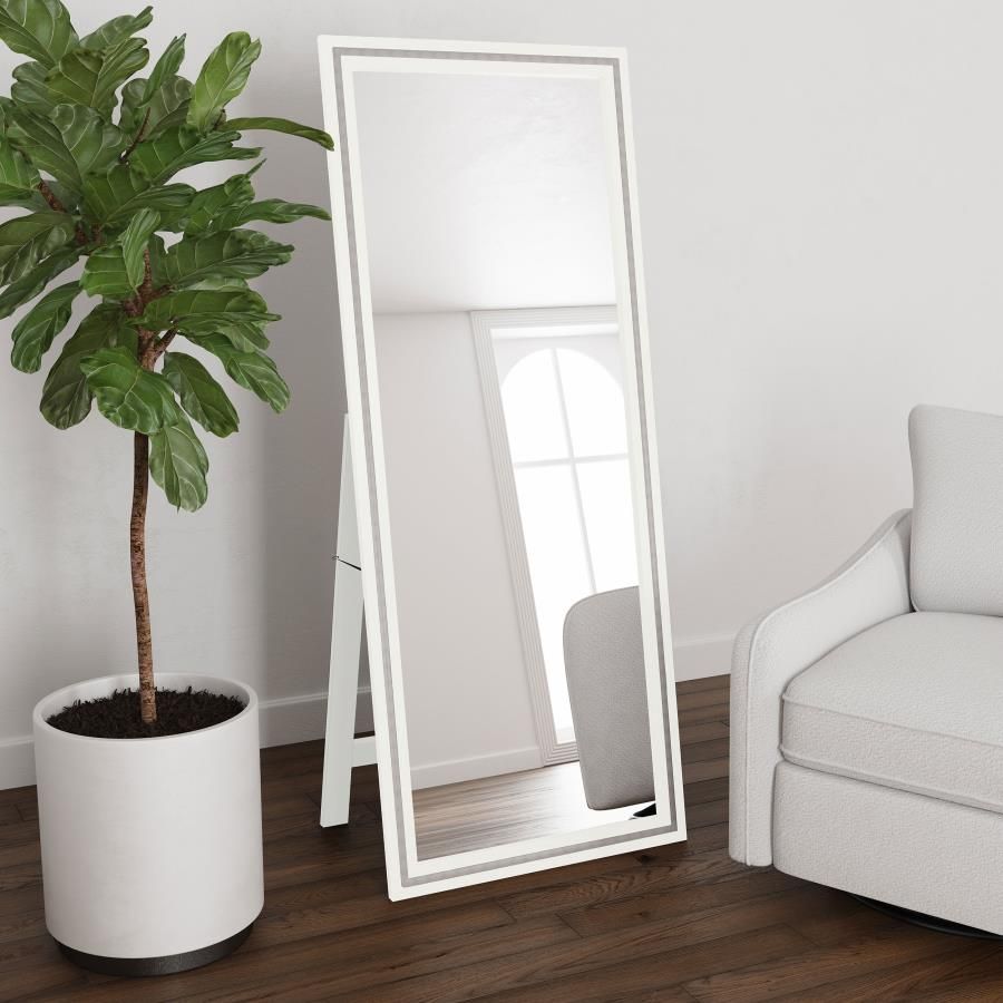 LED FLOOR MIRRORED