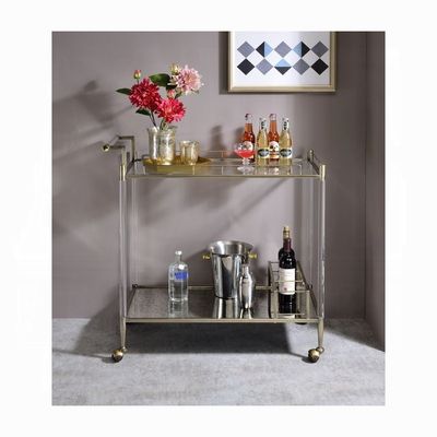 GOLDEN KITCHEN CART