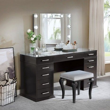 VANITY WITH STOOL