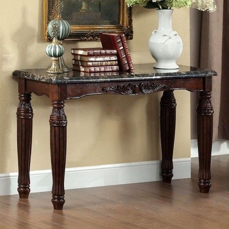 WOODEN CONSOLE CHERRY