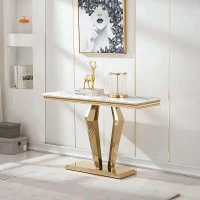 MARBLE CONSOLE TABLE
