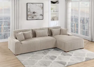 2PC SECTIONAL XL