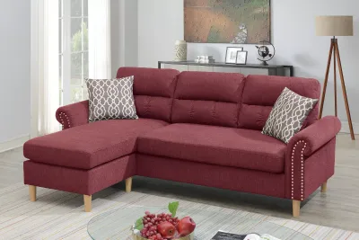 SECTIONAL WITH PILLOWS
