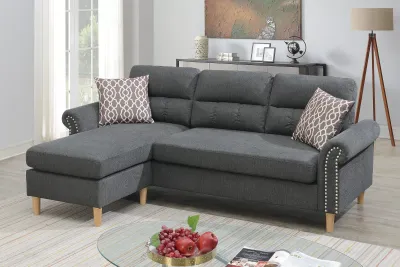 SECTIONAL WITH PILLOWS