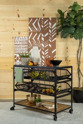 SERVING KITCHEN CART