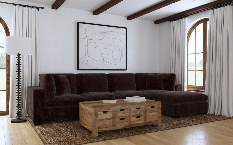 BROWN SECTIONAL