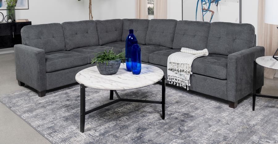 GRAY SECTIONAL