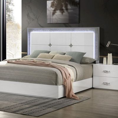 GLITTER WHITE 4PC BEDROOM SET