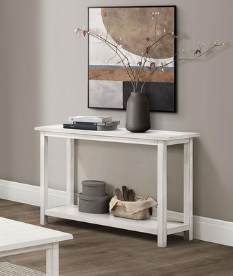 WOOD CONSOLE TABLE