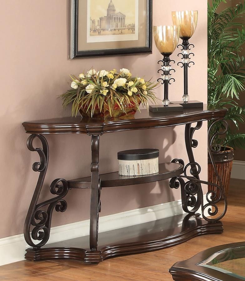 CONSOLE DARK MERLOT