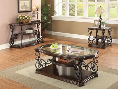 CONSOLE DARK MERLOT