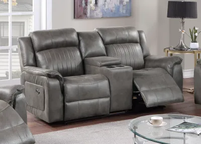 3PC MANUAL RECLINER GRAY