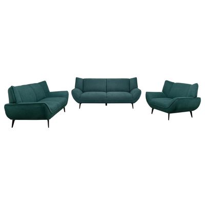 3PC SOFA SET BLUE
