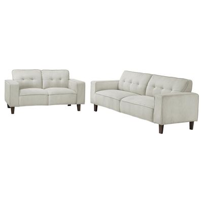 2PC SOFA SET BEIGE