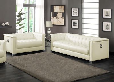 2PC SOFA SET BEIGE
