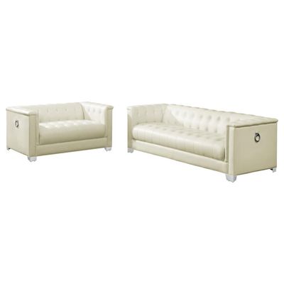 2PC SOFA SET BEIGE