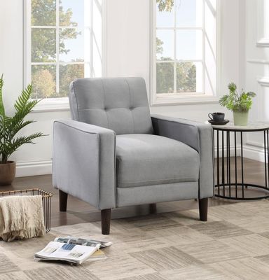ACCENT CHAIR GRAY
