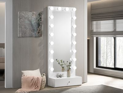 MIRROR FLOOR WITH STORAGE