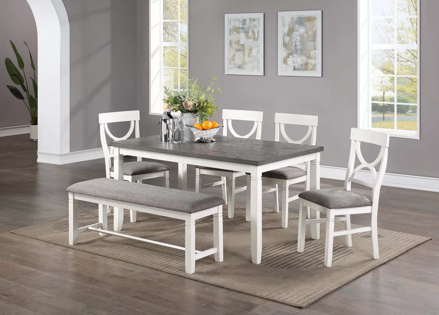 6PC DINING SET