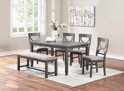6PC DINING SET