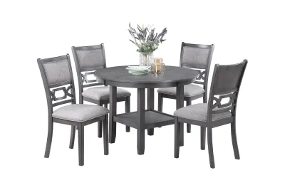 5PC DINING GREY