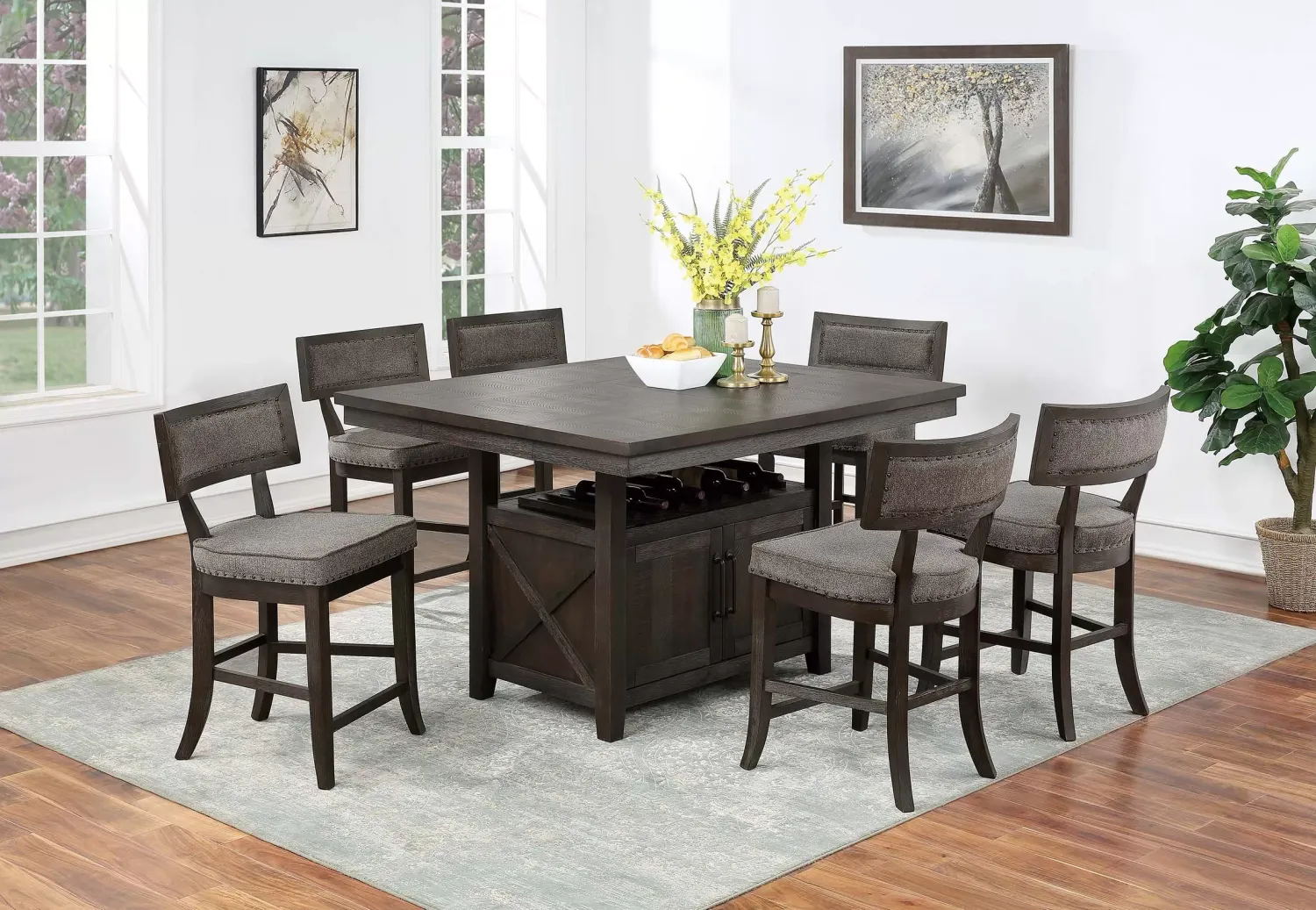 7PC Counter Height set