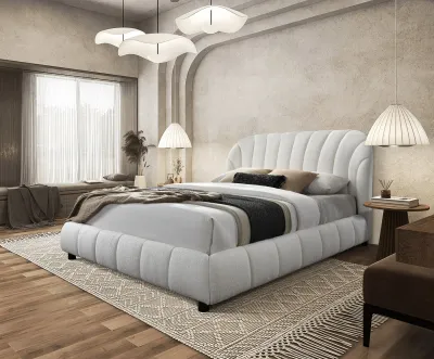BEDFRAME GREY