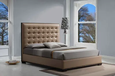 BEDFRAME LIGHT BROWN