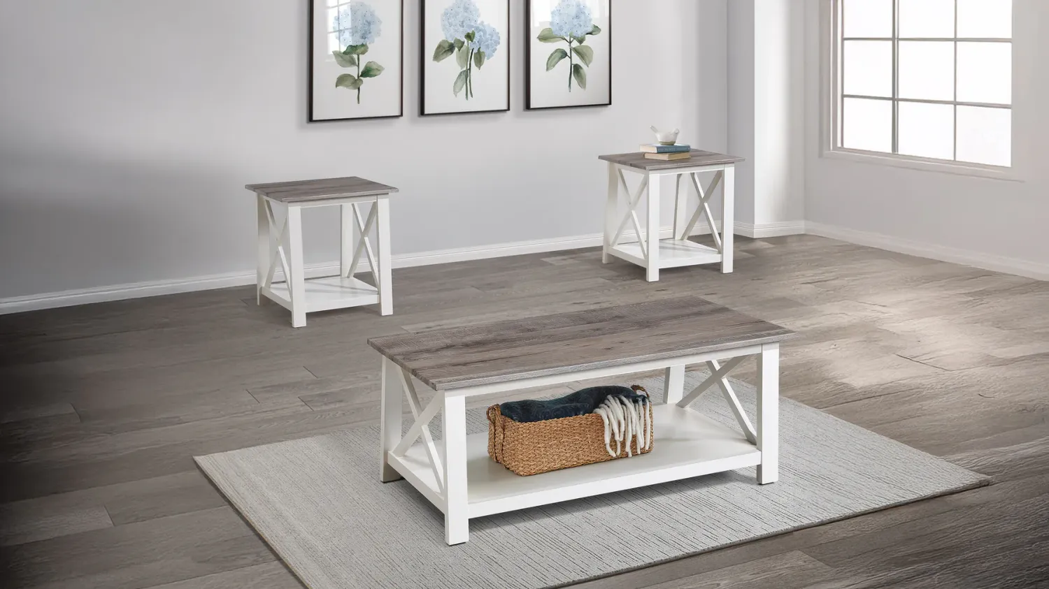 3PC COFFEE TABLE SET