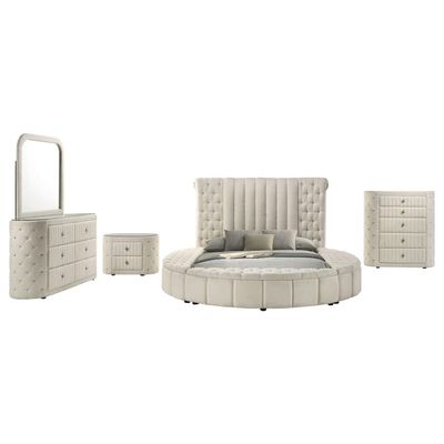 4PC BEDROOM SET WHITE