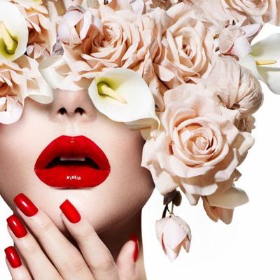 TEMP GLASS FLORAL FACES