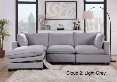 SECTIONAL GRAY