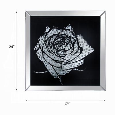 ROSE ACCENT WALL ART