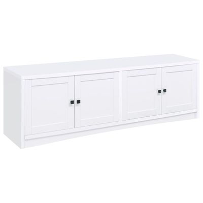 WHITE TV STAND 78INCH