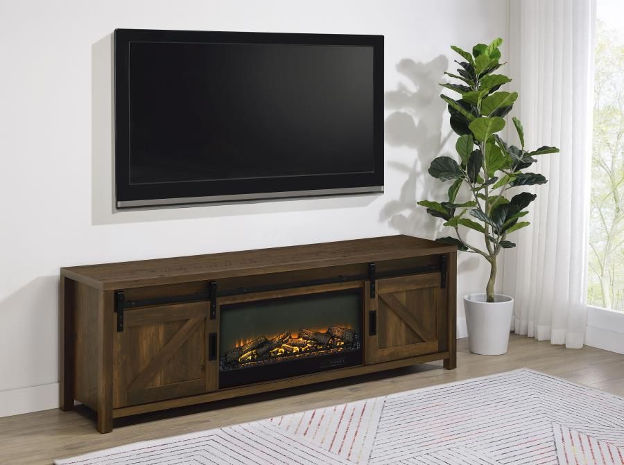 WOODEN 71INCH TV STAND